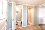 Separate bathroom & Stall Shower